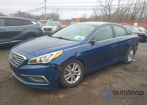 2016 Hyundai Sonata Se from USA, damaged, VIN 5NPE24AF4GH300129